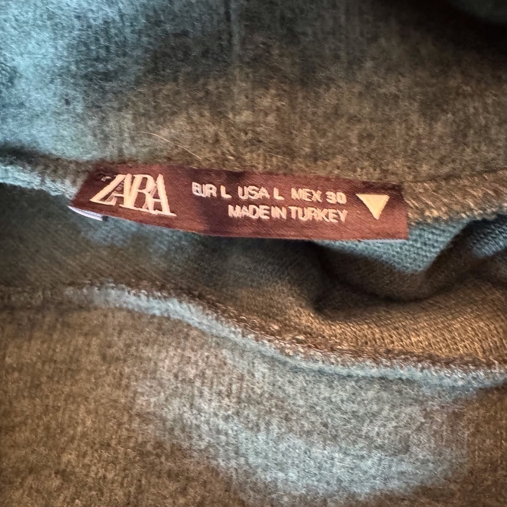 Zara Dark Green Sweater Dress - Picture 6 of 8